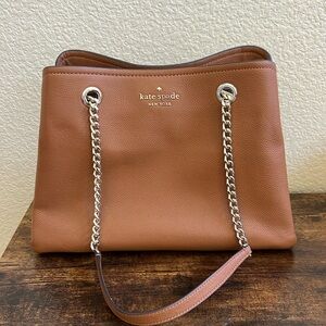 Kate spade handbag color brown in excellent condition